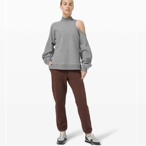 Lululemon LA Asymetrical-Cut-Out-Crew